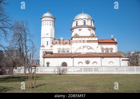 Sofia - 29. Februar 2020: Straße der Hauptstadt Bulgariens Stockfoto