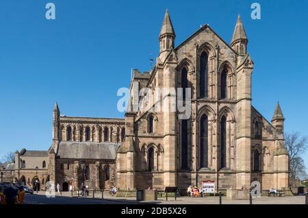 Hexham Abtei, Hexham, Northumberland, England, Vereinigtes Königreich Stockfoto