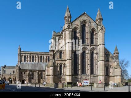 Hexham Abtei, Hexham, Northumberland, England, Vereinigtes Königreich Stockfoto