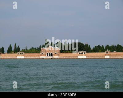 Venedig - San Michele Island, Friedhof, Stockfoto