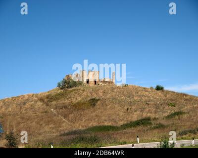 Alte toskanische Bauernhaus, Toskana, Italien Stockfoto