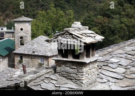 Isola Santa - Die alten mittelalterlichen Dorf. Toskana, Italien Stockfoto