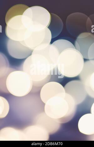 Verschwommenes Licht, farbenfroher abstrakter Hintergrund. Stockfoto