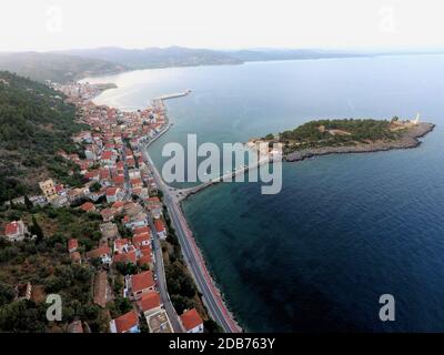 Grecce lakonia oben.kleine Insel Stockfoto