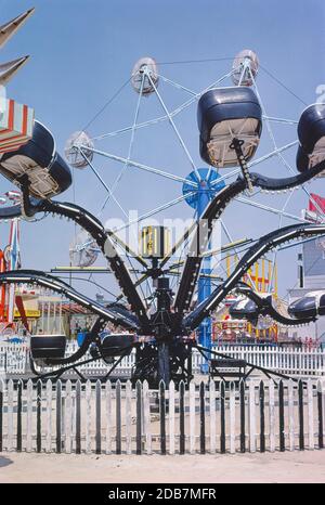 Fahrten auf dem Boardwalk, Point Pleasant, New Jersey, USA, John Margolies Roadside America Photograph Archive, 1978 Stockfoto