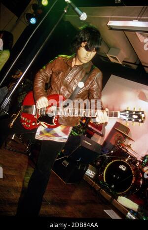 Johnny Marr und die Healers spielen die Scala, Kings Cross, London, England. Stockfoto