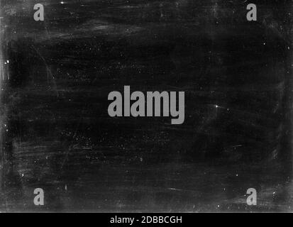 Rauer Staub, Kratzer und Schmutz - altes Fotopapier - Grunge Textur nützlich wie Schicht für Foto-Editor Stockfoto