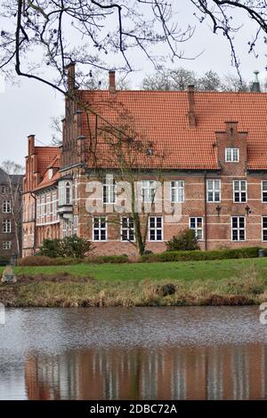 Schloss Bergedorf in Hamburg Stockfoto