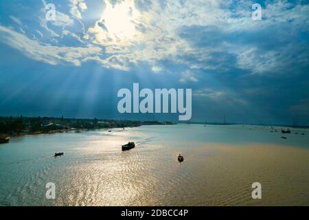 Schöne Landschaft von Bangladesch Stockfoto