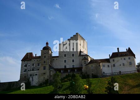 Schloss Clam Oberösterreich Stockfoto