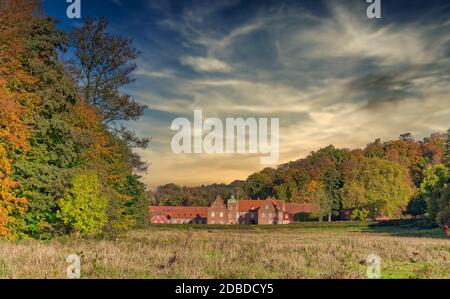 Landgut Tirsbaek in der Nähe von Vejle in Dänemark Stockfoto