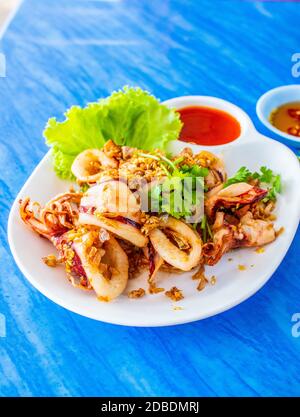 thailändische Meeresfrüchte Stockfoto