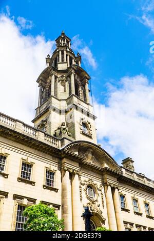 UK Preston 1. Juni 2016 Blick auf das Rathaus von Preston im Zentrum von Preston, Lancashire Stockfoto