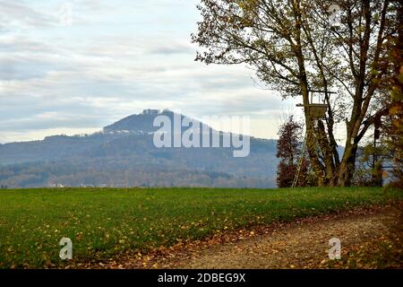 Panoramablick auf die Staufer mit hohem Sitz Deutschland Stockfoto