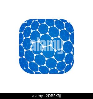 Vektor moderne Technologie-Symbol auf weißem Hintergrund. Globale Welt Hintergrund. Stock Vektor