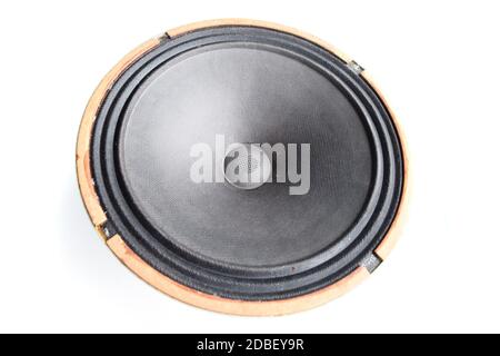 Antiker Sowjetischer Tieftöner 5gd-3 aus Vintage Akustik Symphony. Stockfoto