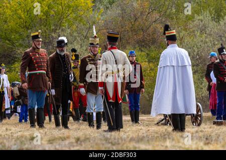 Unabhängigkeit von 1848 in Ungarn. Stockfoto