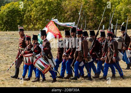 Unabhängigkeit von 1848 in Ungarn. Stockfoto