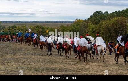 Unabhängigkeit von 1848 in Ungarn. Stockfoto