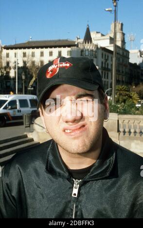 Bloodhound Gang, Barcelona, Spanien. Stockfoto