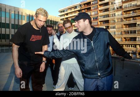 Bloodhound Gang, Barcelona, Spanien. Stockfoto