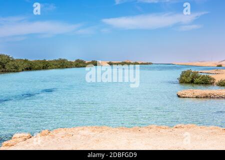 RAS Mohamed Nationalpark in Ägypten. Afrika. Stockfoto