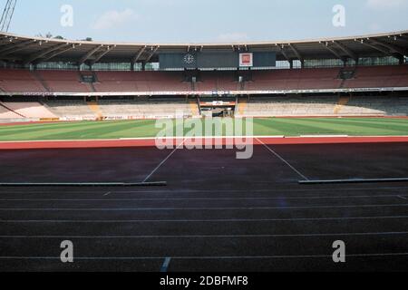 Gesamtansicht des FC Köln, Mungersdorfer Stadion, Lindenthal, Köln, Deutschland im Bild am 20. September 1994 Stockfoto