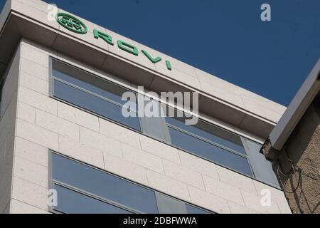 Madrid, Spanien. November 2020. Laboratorios Rovi stellt sicher, dass die Herstellung des modernen Impfstoffs gegen Covid-19 wird in Spanien beginnen, Dienstag, 17. November 2020 Credit: CORDON PRESS/Alamy Live News Stockfoto