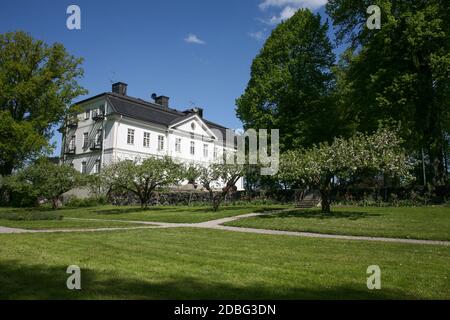 YXTAHOLMS SCHLOSS außerhalb Flen in Södermanland Schweden eigene Eigentümer Von Immobilien polnisch geboren Frau Wonna i de Jong Stockfoto