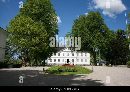 YXTAHOLMS SCHLOSS außerhalb Flen in Södermanland Schweden eigene Eigentümer Von Immobilien polnisch geboren Frau Wonna i de Jong Stockfoto