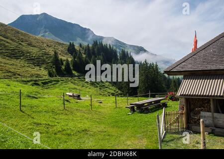 Saletta, Paccots, Chapelle Saint Denis, Schweizer Stockfoto