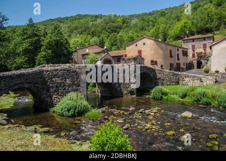 Saurier in Puy-de-Dome in Frankreich Stockfoto