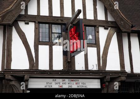 Außenansicht des Everyman Cinema in Oxted Surrey Stockfoto