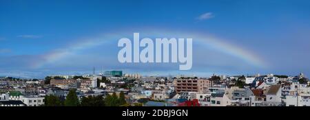 Rainbow-Bild Stockfoto