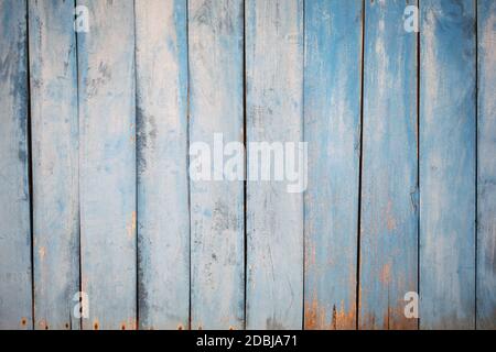 Vintage Strand Holz Hintergrund - Alte verwitterte Holzdiele in türkis oder blau Meer Farbe gemalt.. Skandinavische oder rustikale Konzept Hintergründe Stockfoto