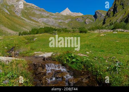 Planaval, val Aosta, Italien Stockfoto