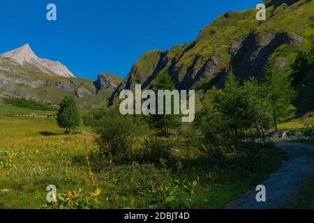 Planaval, val Aosta, Italien Stockfoto