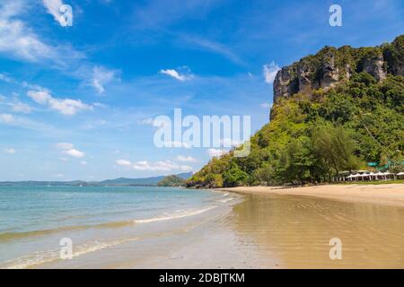 AO Pai Plong Strand, Krabi, Thailand an einem Sommertag Stockfoto