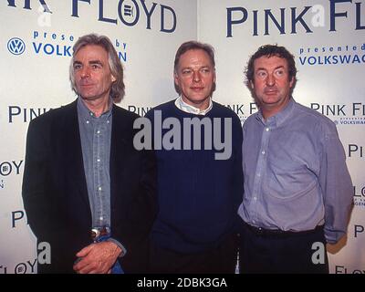 Pink Floyd Pressekonferenz 1993 Stockfoto