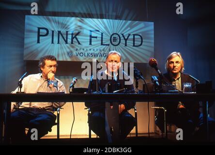 Pink Floyd Pressekonferenz 1993 Stockfoto