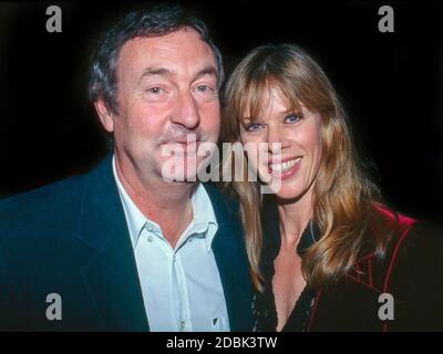 Nick Mason von Pink Floyd mit seiner Frau Annette Stockfoto