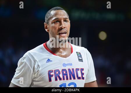 Boris Diaw. Frankreich Basketball Nationalmannschaft. FIBA Wm Spanien 2014 Stockfoto