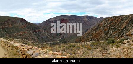 Impressionen vom Swartberg Pass und den Swartbergen Stockfoto