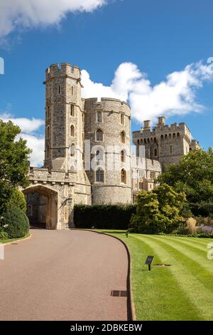 Schloss Windsor, in Windsor, Berkshire, Großbritannien Stockfoto