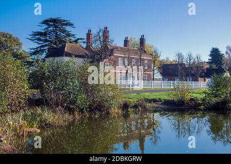 See und Limes Haus passend zu Green Essex England Stockfoto