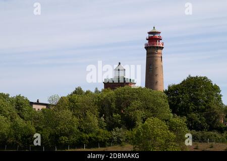 Leuchttürme bei Kap Arkona Stockfoto