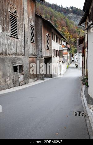 Jenins Dorf im Herbst Schweiz Stockfoto