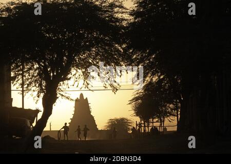Sankoré Madrasa ist eines von drei alten Lernzentren in Timbuktu, Mali, Westafrika Stockfoto