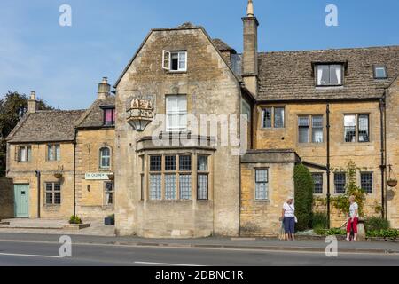 The Old New Inn, Risssington Road, Bourton-on-the-Water, Gloucestershire, England, Großbritannien Stockfoto