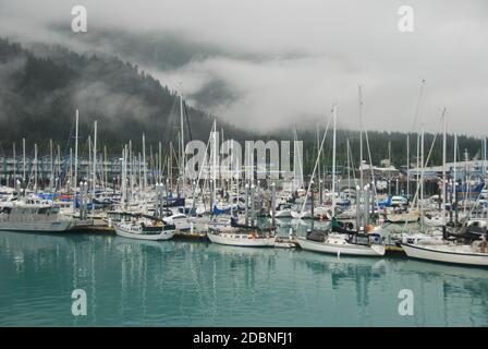 Seward Marina Stockfoto